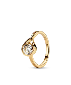 Pandora Infinite 14k Gold Lab-grown Diamond Ring