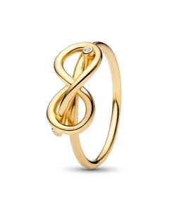 Always Together Infinity Knot Ring Set