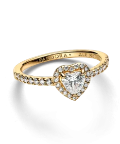 Alternative view of Elevated Heart Ring