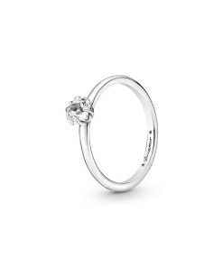 Celestial Sparkling Star Solitaire Ring