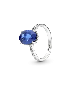 Sparkling Statement Halo Ring