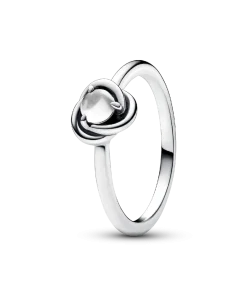 April Birthstone Eternity Circle Ring