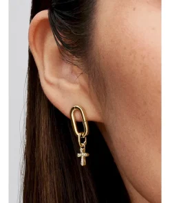 Alternative view of Sparkling Cross Mini Dangle Charm