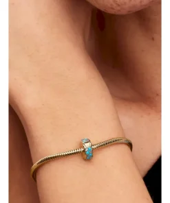 Alternative view of Aqua Blue Clip Charm