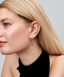 Alternative view of Red Murano Glass Koi Fish Mini Dangle Charm