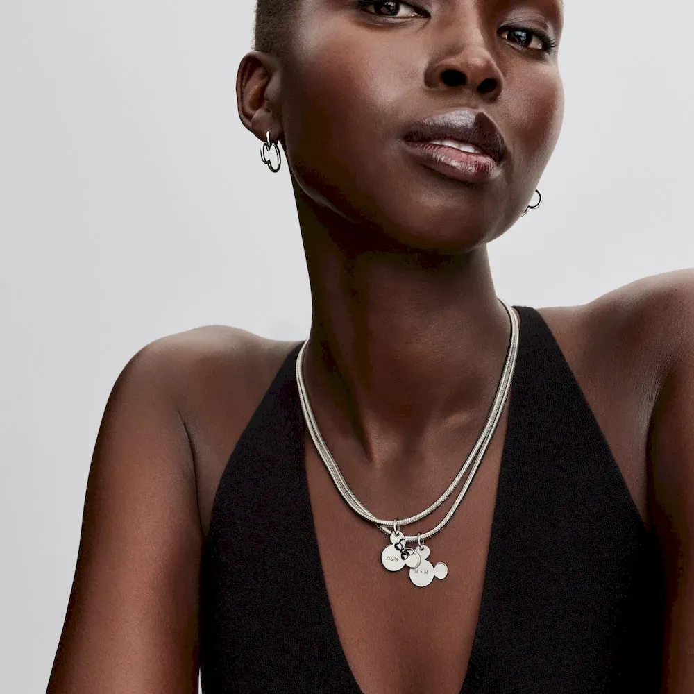 Disney Minnie Mouse Engravable Dangle Charm - Image 3