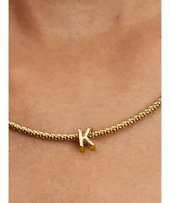 Alternative view of Letter K Alphabet Charm