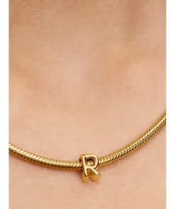 Alternative view of Letter R Alphabet Charm
