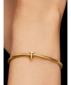 Alternative view of Letter T Alphabet Charm