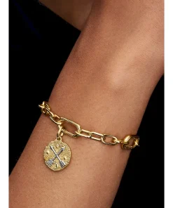 Alternative view of Crossing Arrows Medallion Charm