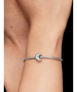 Alternative view of Crescent Moon Charm