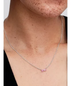 Alternative view of Bow Pendant Necklace