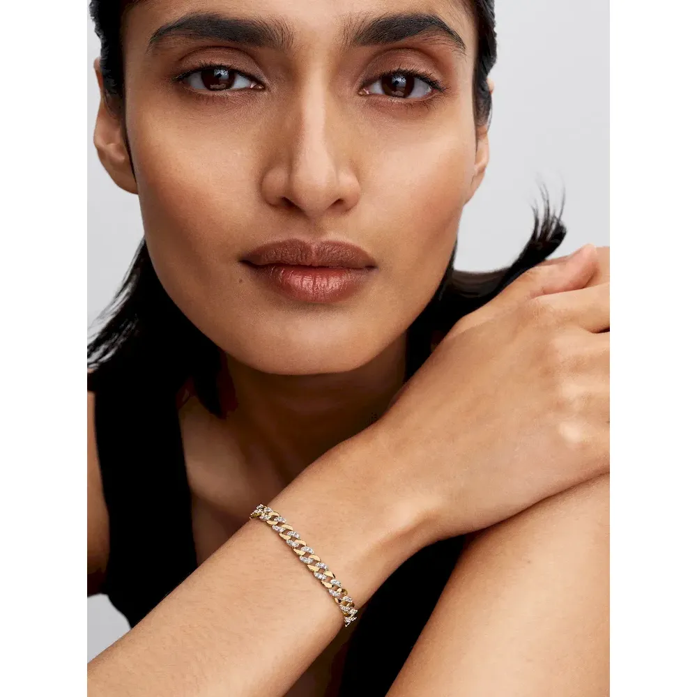 His and Hers Cuban Chain Bracelet Set - Image 9