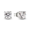 Pandora Era 14k White Gold Lab-grown Diamond Earrings