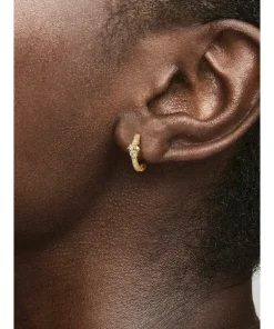 Alternative view of Disney Mickey Mouse & Minnie Mouse Sparkling Hoop Earrings