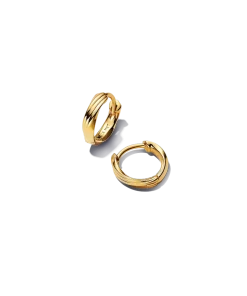 Twisted Huggie Earrings