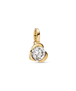 Pandora Talisman 14k Gold Lab-grown Diamond Heart Pendant