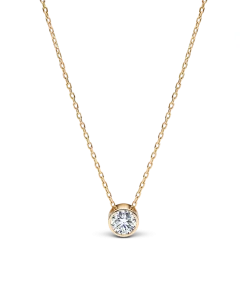 Pandora Era Bezel Lab-Grown Diamond Pendant Necklace