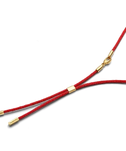 Alternative view of Pandora Talisman Red Recycled Polyester Cord Necklace