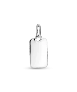 Engravable Rectangle Tag Pendant