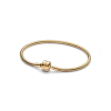 Barrel Clasp Snake Chain Bracelet