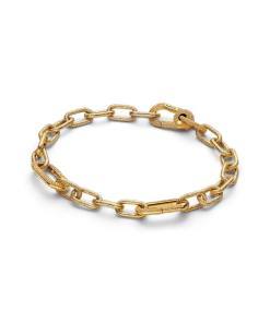 Golden Butterfly and Heart Charm Bracelet