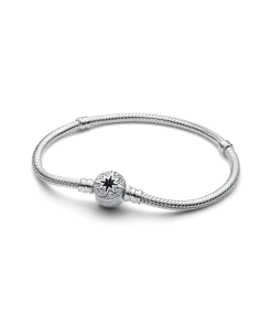 North Star Clasp Snake Chain Bracelet