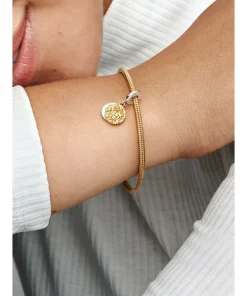 Alternative view of My Pandora Two-tone Daisy Double Dangle Charm