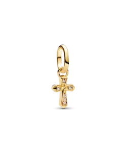 Sparkling Cross Mini Dangle Charm