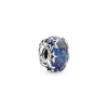 Galaxy Blue & Star Murano Charm