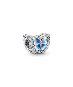 Blue Butterfly Sparkling Charm