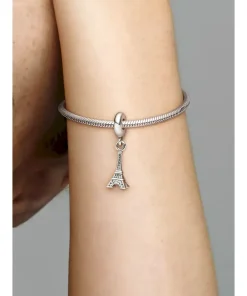 Alternative view of Paris Eiffel Tower Dangle Charm