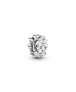 White Daisy Flower Spacer Charm