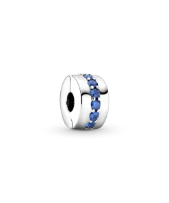 Blue Sparkle Clip Charm