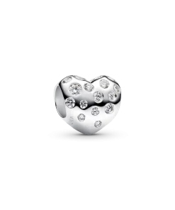Pandora Sterling Silver Lab-grown Diamond Heart Charm
