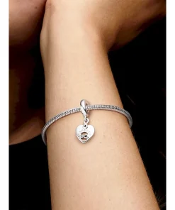 Alternative view of Friends Forever Heart Dangle Charm