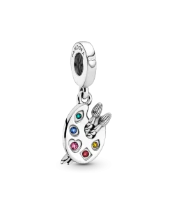 Artist's Palette Dangle Charm