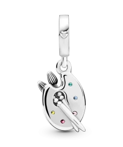 Alternative view of Artist's Palette Dangle Charm