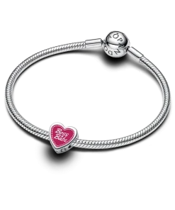 Alternative view of Boss Babe Heart Charm