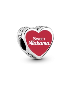 Alternative view of Alabama Heart Charm