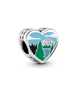 Alternative view of Washington State Scene Heart Charm