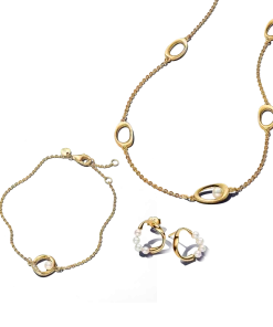 Simple Pearl jewelry set