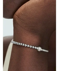 Alternative view of Treated Freshwater Cultured Pearl & Beads Bracelet