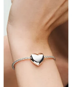 Alternative view of Be Love Engravable Large Heart Charm