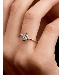 Alternative view of Pandora Nova 14k Gold Lab-grown Diamond Ring