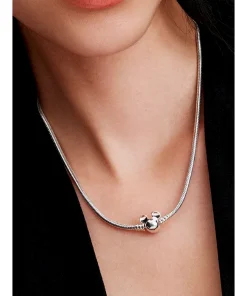 Alternative view of Disney Mickey Mouse Snake Chain Necklace