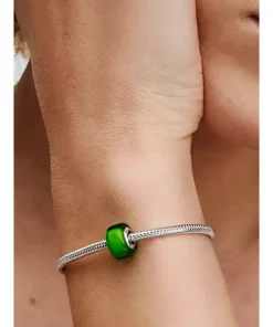 Alternative view of Green Mini Murano Glass Charm