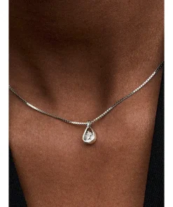 Alternative view of Pandora Infinite 14k White Gold Lab-grown Diamond Pendant Necklace